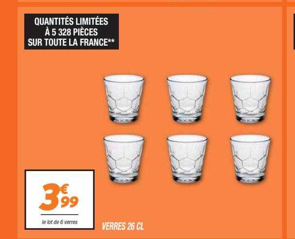 Verres 26cl