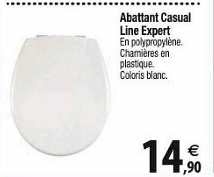 abattant casual line expert