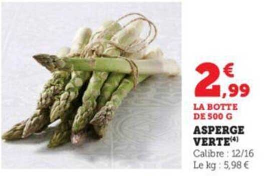 asperge verte