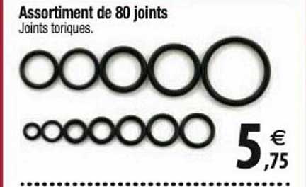 Assortiment De 80 Joints