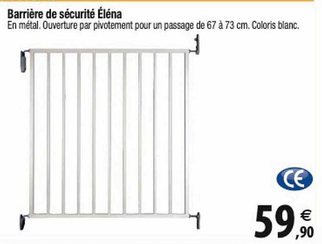 barrière de sécurité éléna