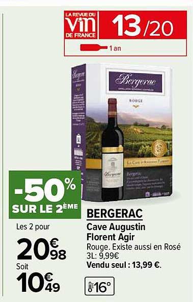 Bergerac Cave Augustin Florent Agir