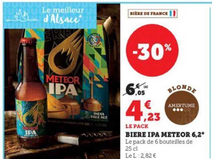 Bière Ipa Météor 6,2]