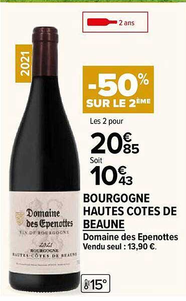 bourgogne hautes cotes de beaune domaine des epenottes