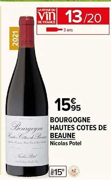 bourgogne hautes cotes de beaune nicolas potel