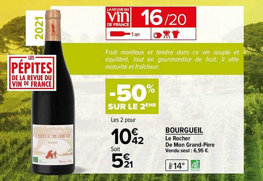 bourgueil la rocher de mon grand-père