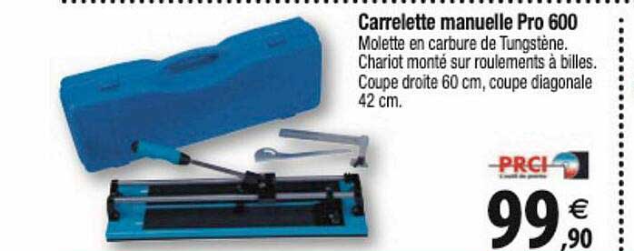 carrelette manuelle pro 600 prci