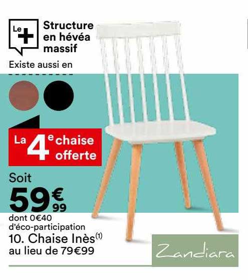chaise inès