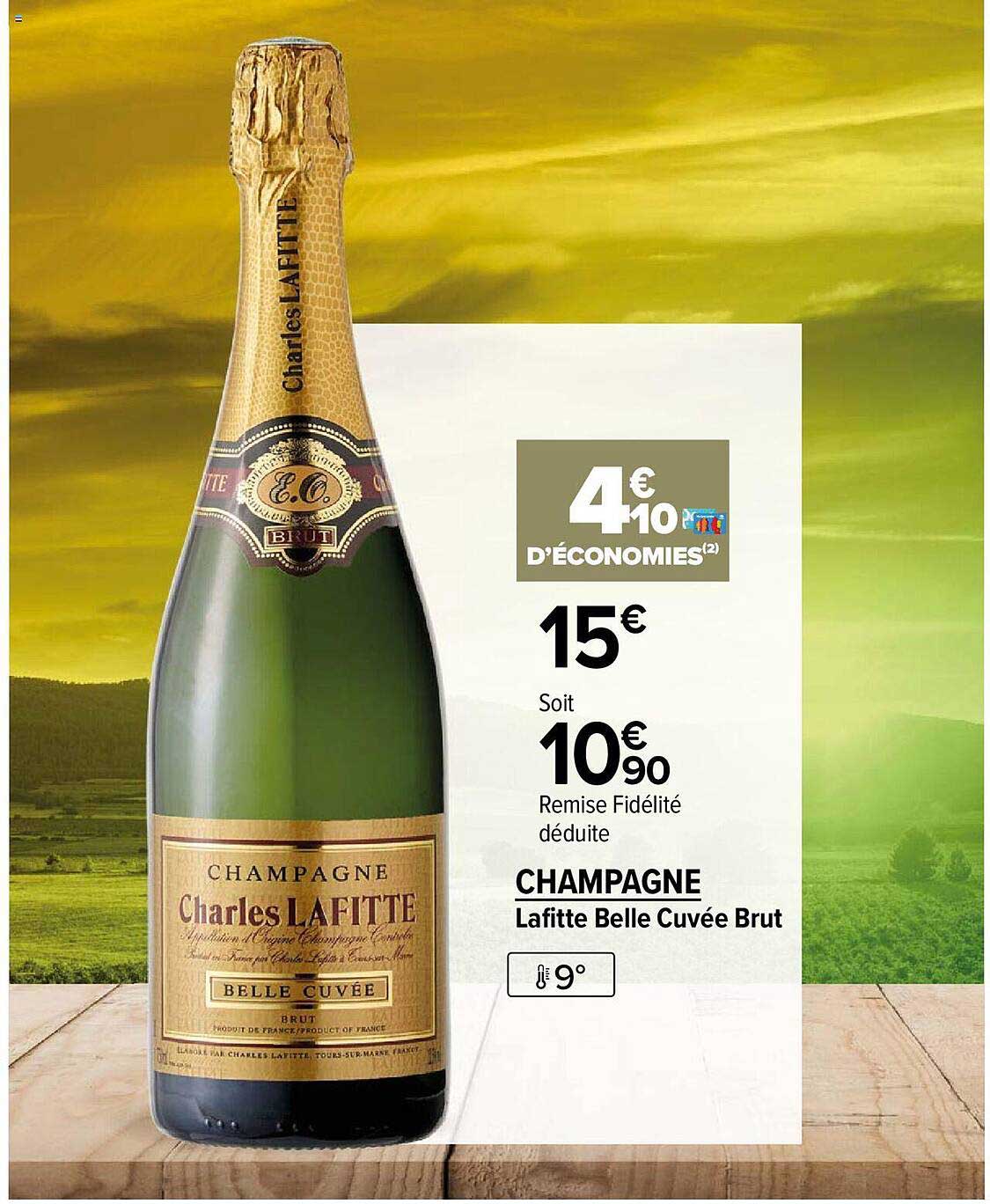 champagne lafitte belle cuvée brut