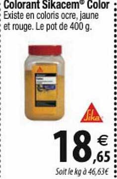 colorant sikacem color sika