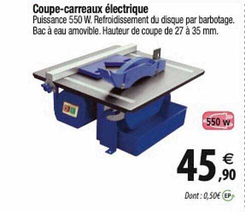 coupe-carreaux électrique