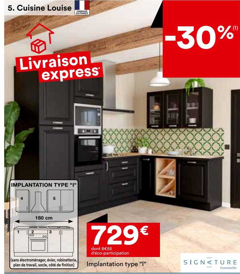 cuisine louise implantation type "i"