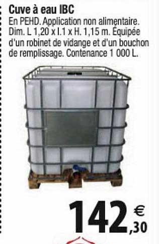 cuve à eau ibc