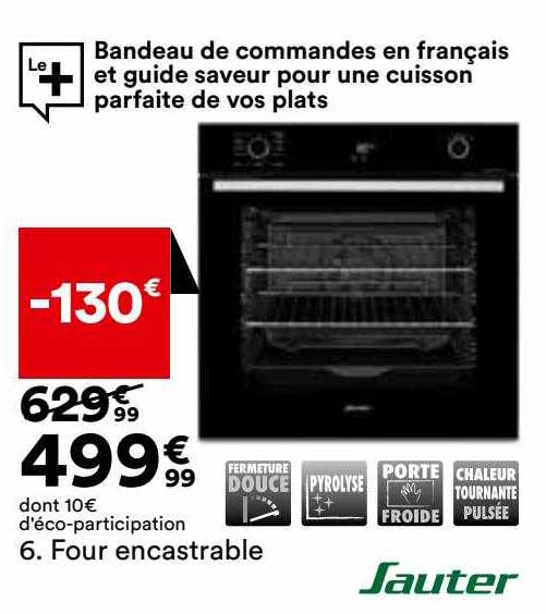 Four Encastrable Sauter