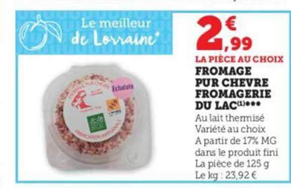 fromage pour chevre fromagerie du lac
