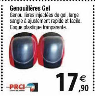genouillères gel prci
