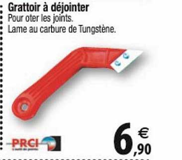 grattoir à déjointer prci
