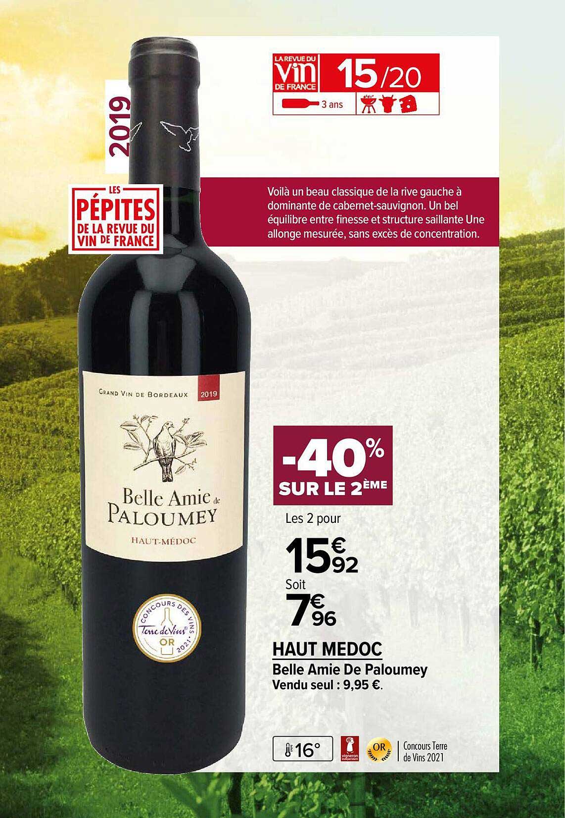 haut medoc belle amie de paloumey
