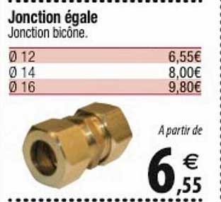jonction égale