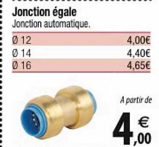 jonction égale