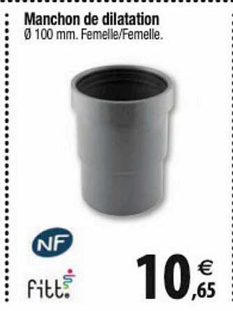 manchon de dilatation fitt.