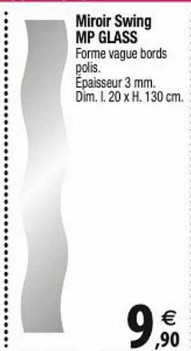 Miroir Swing Mp Glass