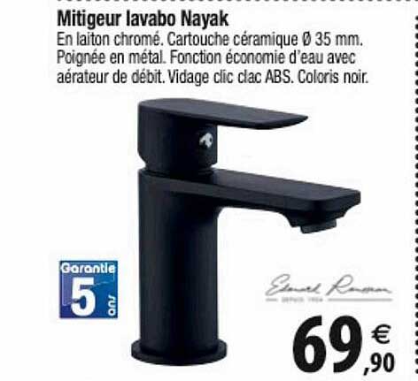 Mitigeur Lavabo Nayak