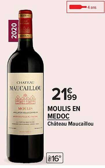 moulis en medoc château maucaillou