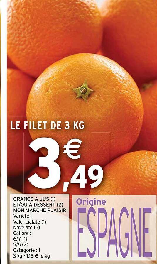 orange a jus ou a dessert mon marché plaisir