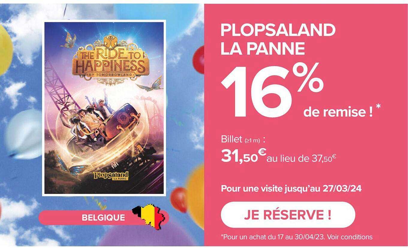 plopsaland la panne