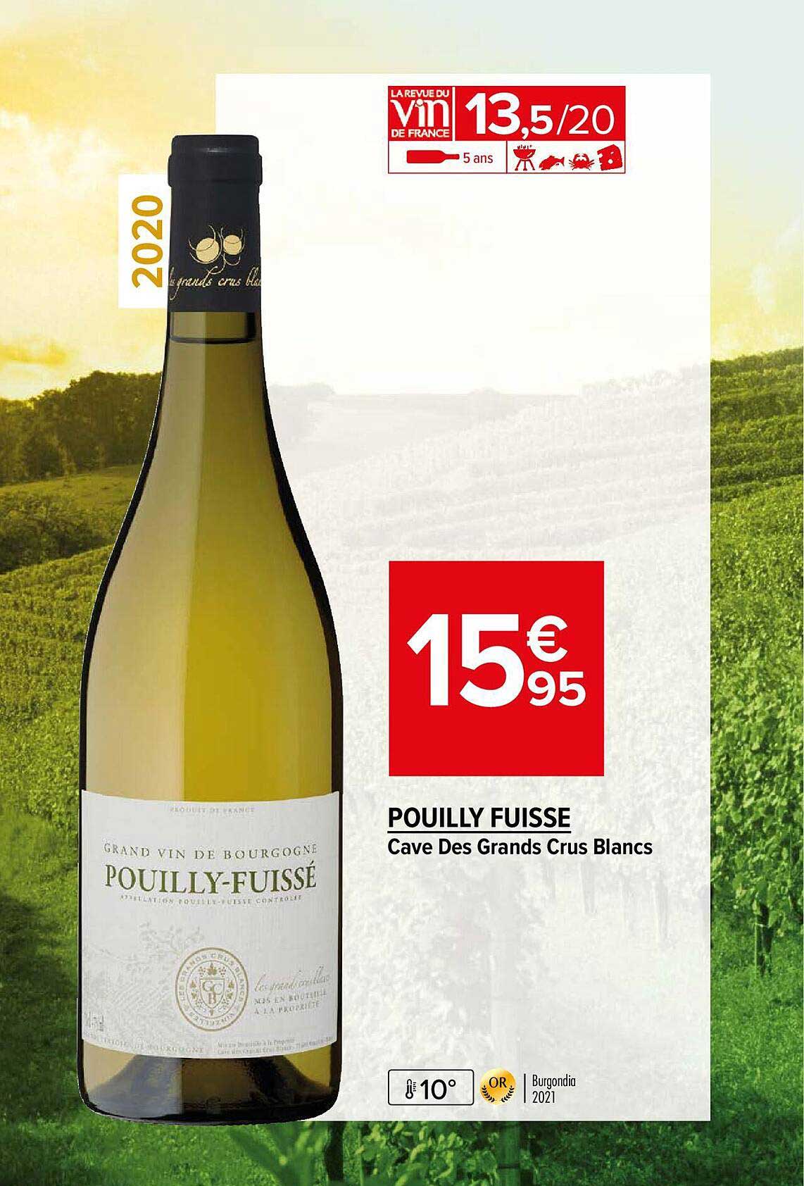 pouilly fuisse cave des grands crus blancs