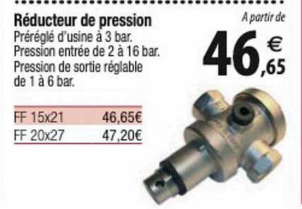 Réducteur De Pression