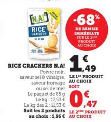 rice crackers n.a!