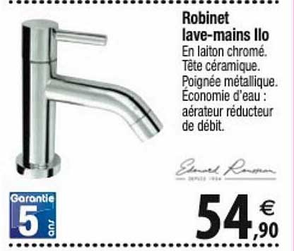 robinet lave-mains ilo