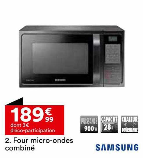 samsung four micro-ondes combiné