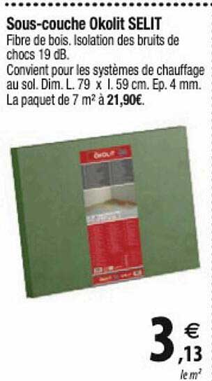 sous-couche okolit selit