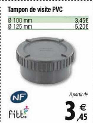 tampon de visite pvc fitt.