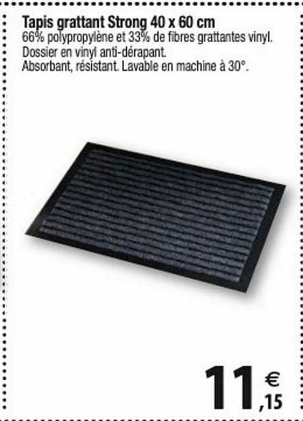 tapis grattant strong 40 x 60 cm