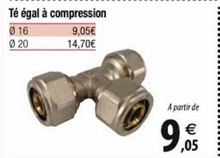 Té égal à Compression