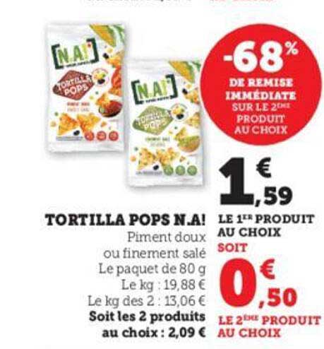 tortilla pops n.a!