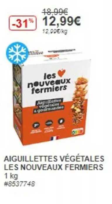 aiguillettes vegetales les nouveaux fermiers