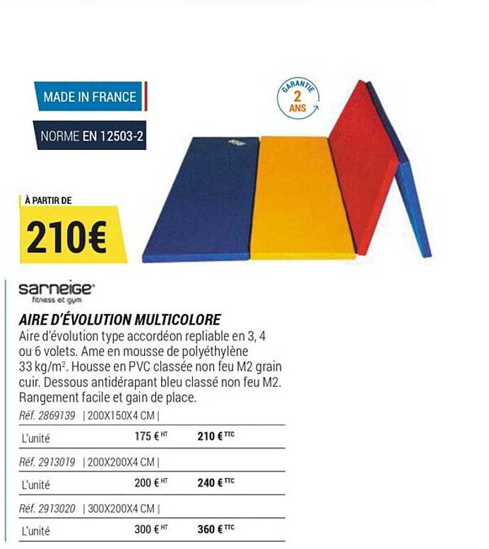 Air D'évolution Multicolore Sarneige