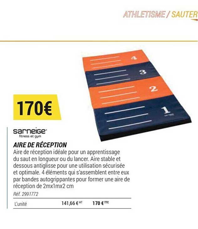 aire de réception sarneige