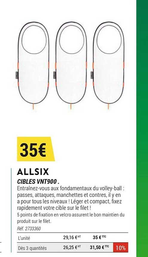 Allsix Cibles Vnt900