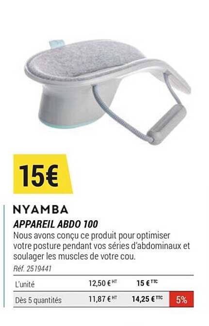 appareil abdo 100 nyamba