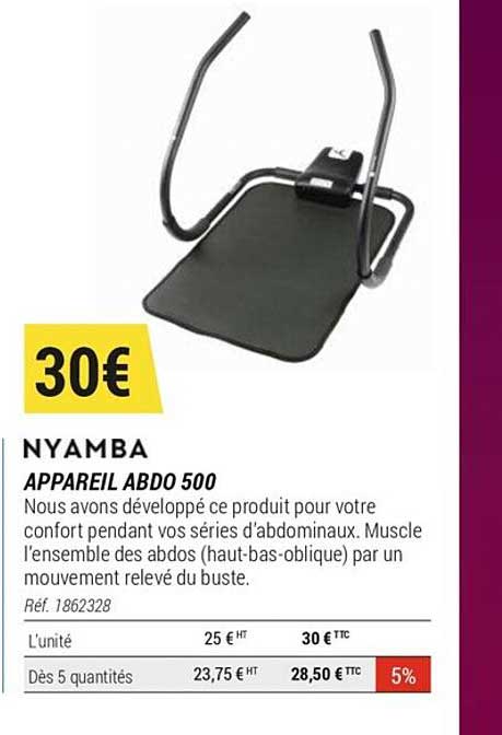 appareil abdo 500 nyamba
