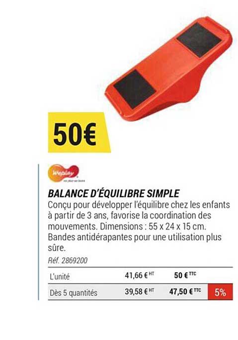 balance d'équilibre simple