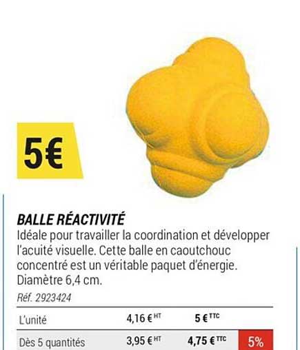 Balle Réactivité