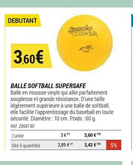 Balle Softball Supersafe