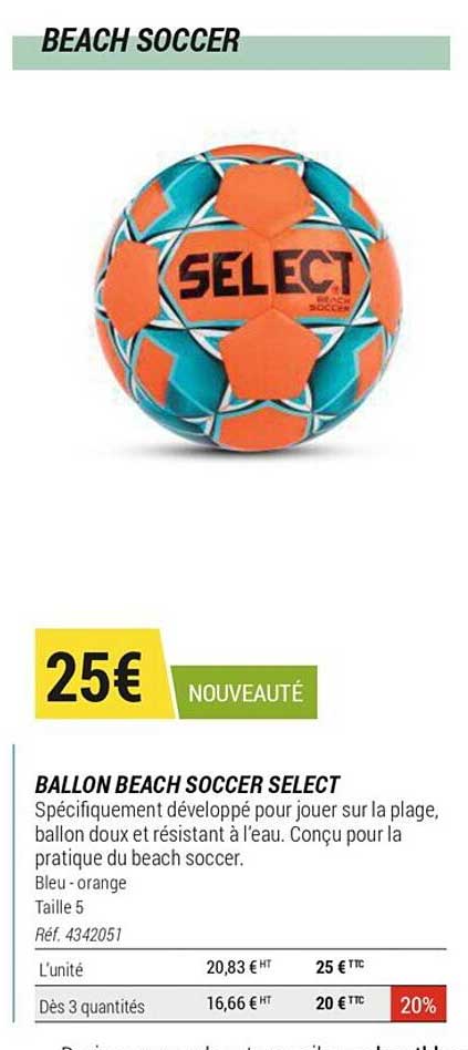 ballon beach soccer select